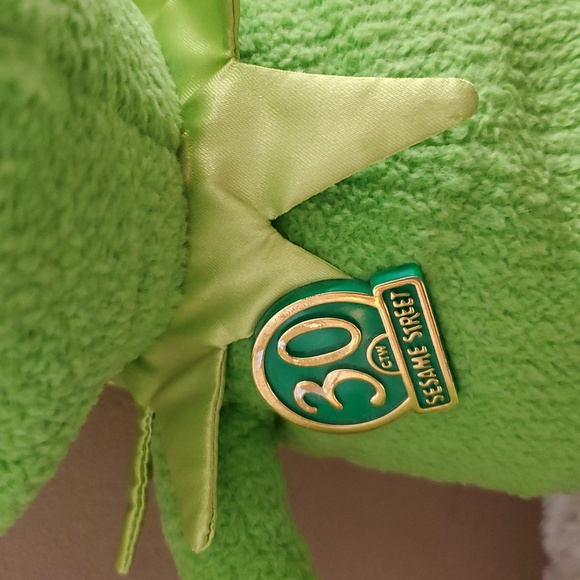 TYCO Vintage 1999 Kermit The Frog Sesame Street Muppets Talking Plush NWT - Picture 3 of 9